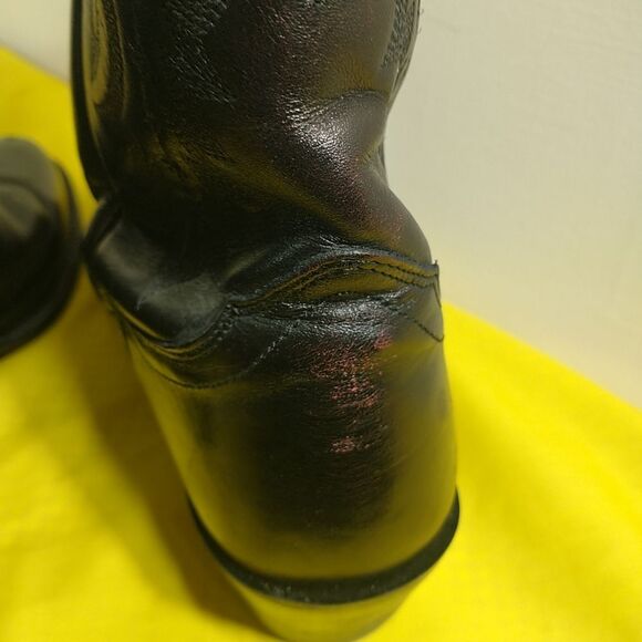 Nocoma Mens SZ 9D Black Western Boots. Condition is Pre-owned. - Picture 6 of 10